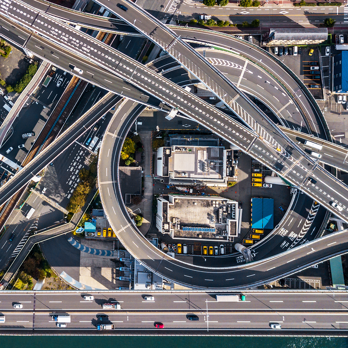 Winding highways